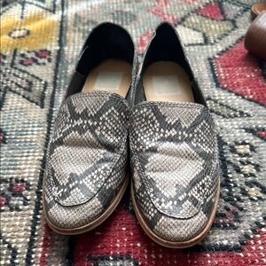 Snakeskin Patterned Women's Loafers